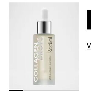 Rodial Collagen Drops Serum - Clear Frosted Bottle with Silver Cap